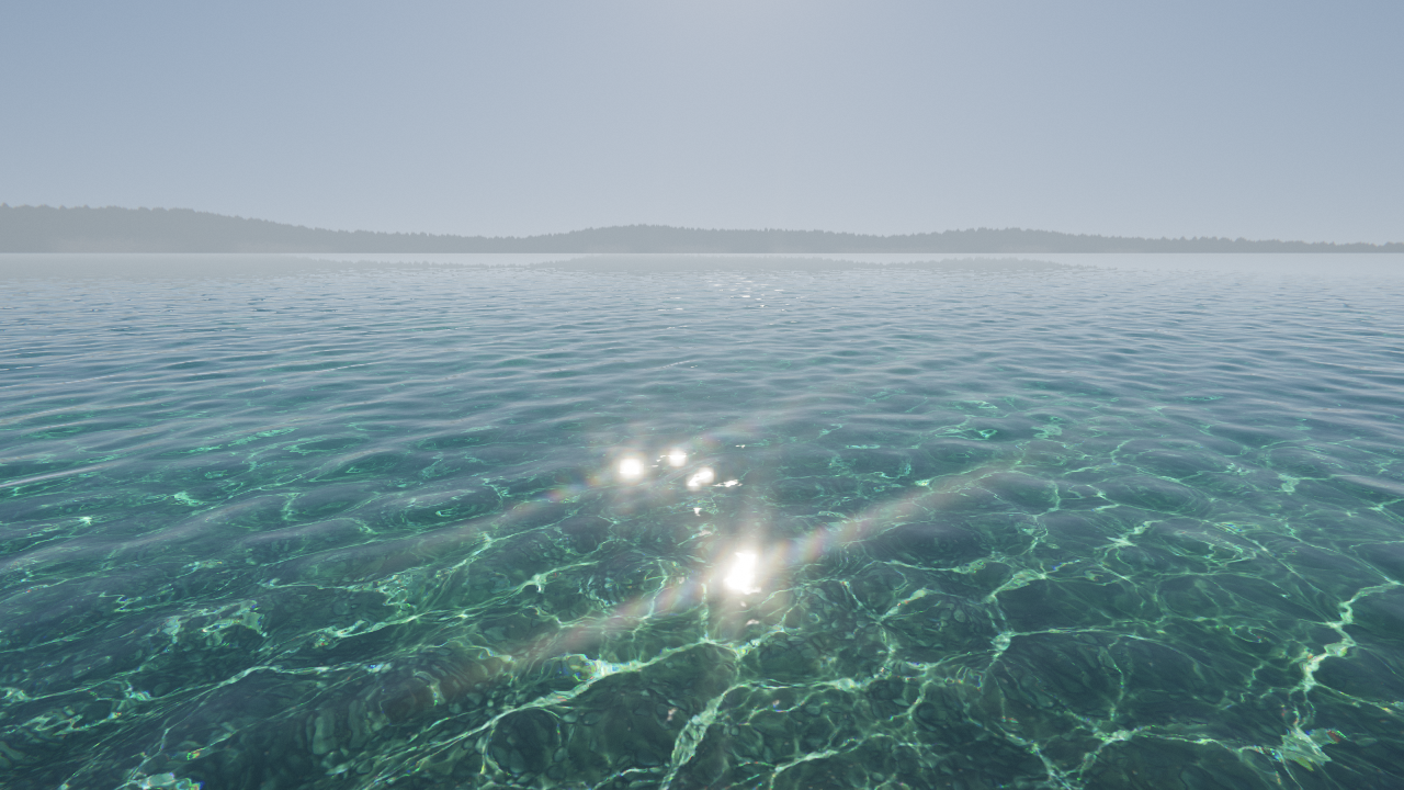 Clearwater preview: calm shallow water with sunlight